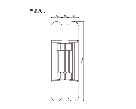 UM-G120三维可调暗铰